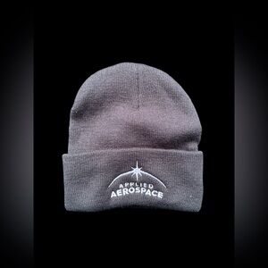 ✨Black Applied Aerospace beanie✨